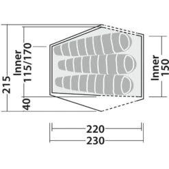 Robens Chaser 3XE Tent - Dark Green 22 Robens Chaser 3XE Tent - Dark Green -Camping Keuken Verkoop 130317 chaser 3xe zelt 17 1402072