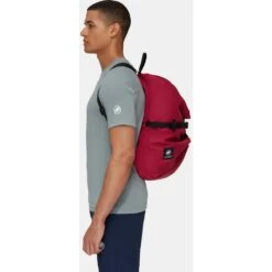 Mammut Neon Touwzak - Blood Red -Camping Keuken Verkoop 2050 00042 3715 1 neon rope bag blood red 2 1451546