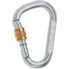 Edelrid Steel HMS Screw Gate Carabiner - Silver -Camping Keuken Verkoop 249113 00 d 488100
