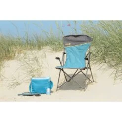 Uquip Izzy Folding Chair - Petrol/grey -Camping Keuken Verkoop 274610 05 d 550283