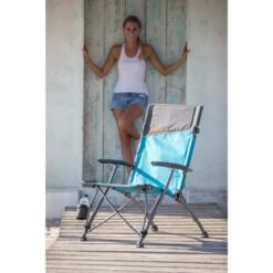 Uquip Klapstoel - Sidney - Petrol/grey -Camping Keuken Verkoop 274658 06 d 550460
