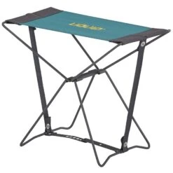 Uquip Fancy Folding Stool - Petrol/grey