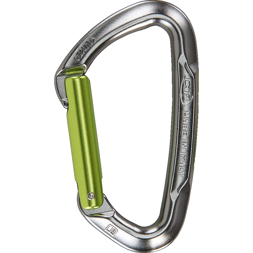 Climbing Technology Nimble Evo SG Carabiner - Orange / Green / Grey 3 Climbing Technology Nimble Evo SG Carabiner - Orange / Green / Grey