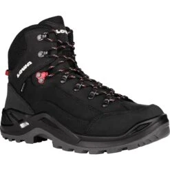 LOWA Renegade GTX Mid Heren Bergschoenen - Black/ruby Red -Camping Keuken Verkoop 310945 9913 renegade gtx mid herren wanderschuhe schwarz rubinrot 3 1500707