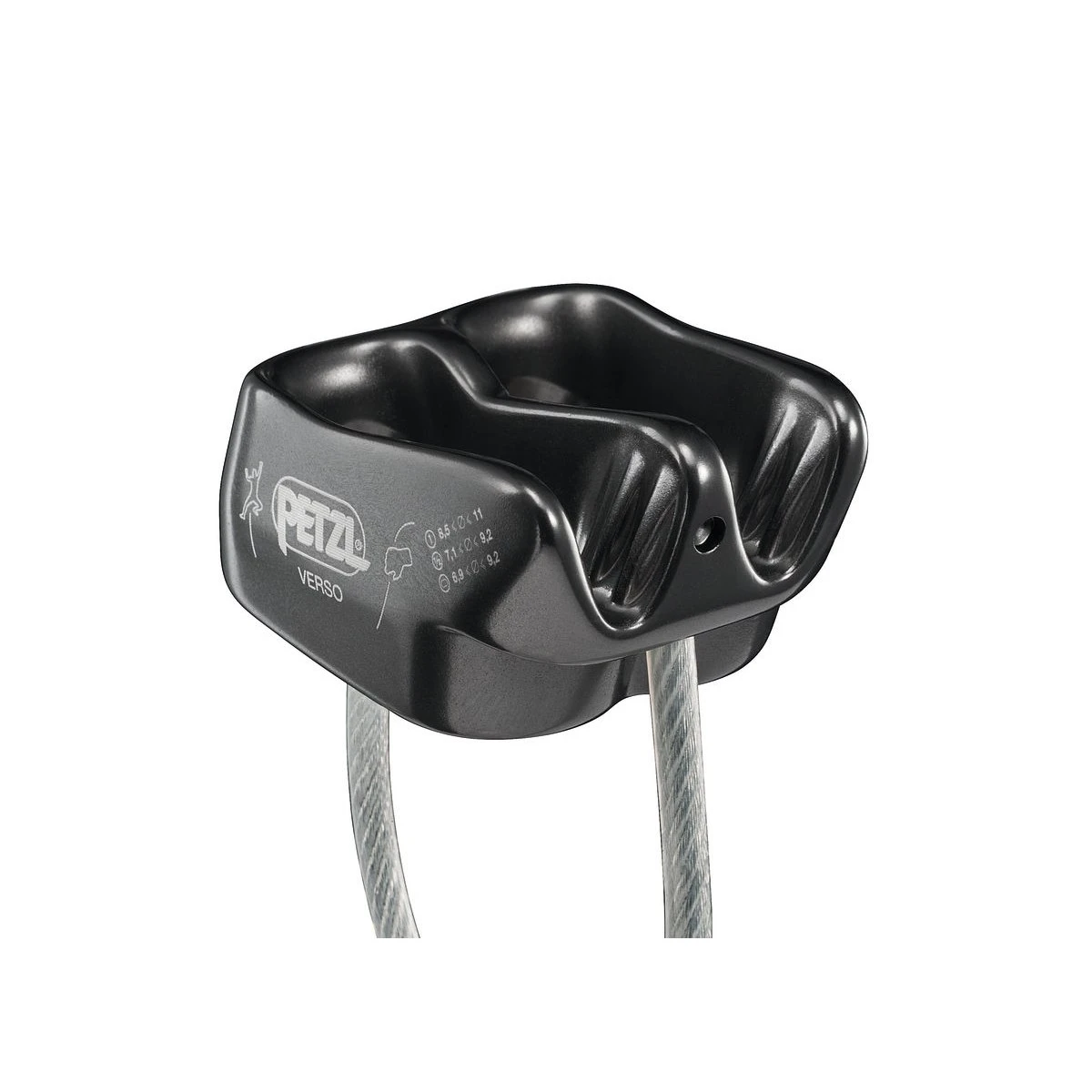 Petzl Verso Belay Device - Grey 6 Petzl Verso Belay Device - Grey - Image 4