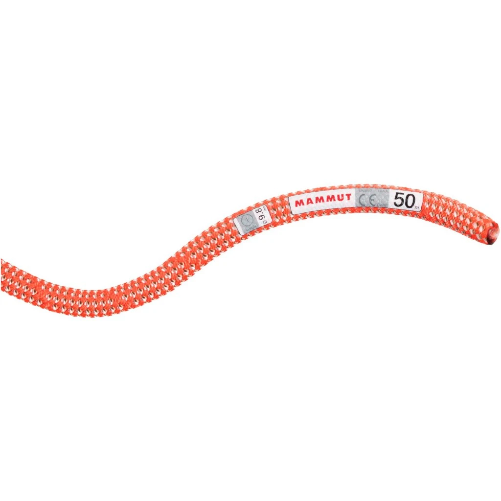 Mammut 9.8 Crag Classic Touw - 80 M - Orange-white 4 Mammut 9.8 Crag Classic Touw - 80 M - Orange-white - Image 2