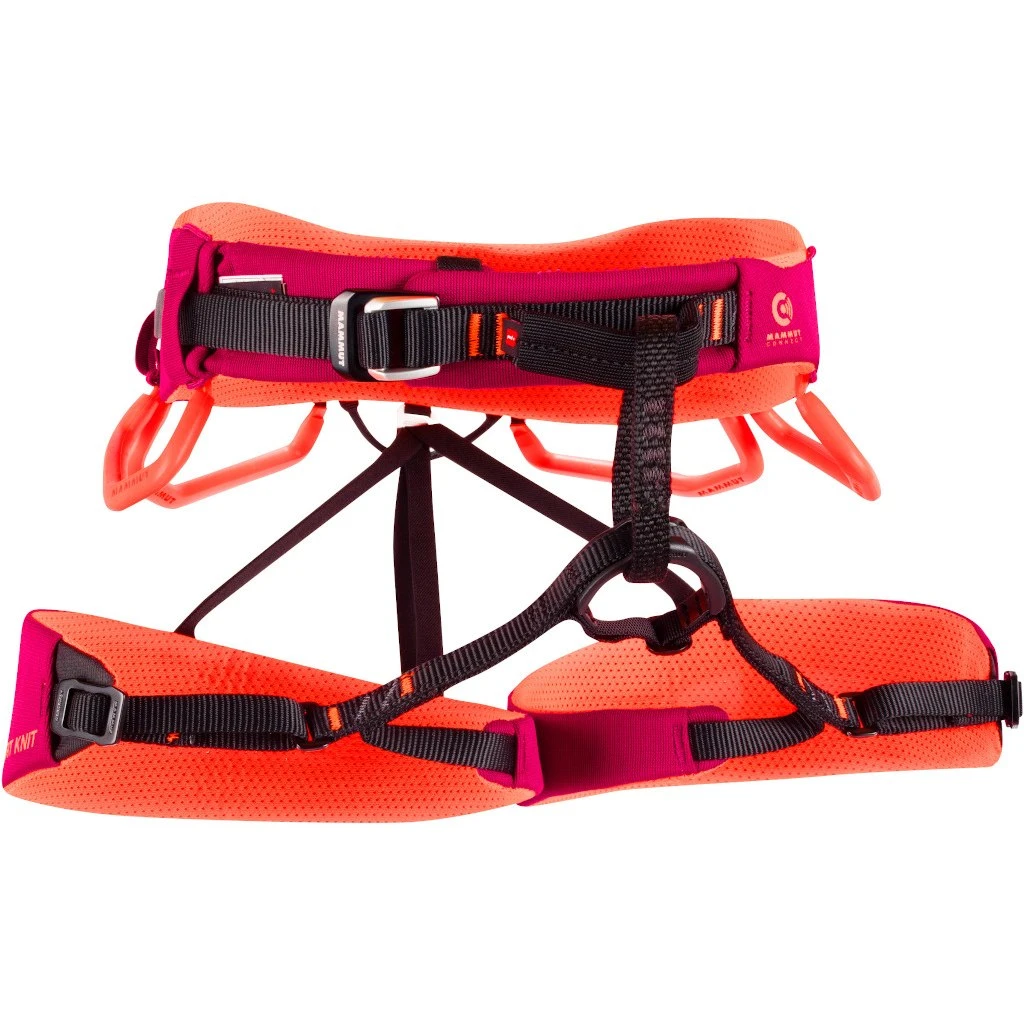 Mammut Comfort Knit Fast Adjust Harness Women - Sundown-safety Orange 3 Mammut Comfort Knit Fast Adjust Harness Women - Sundown-safety Orange