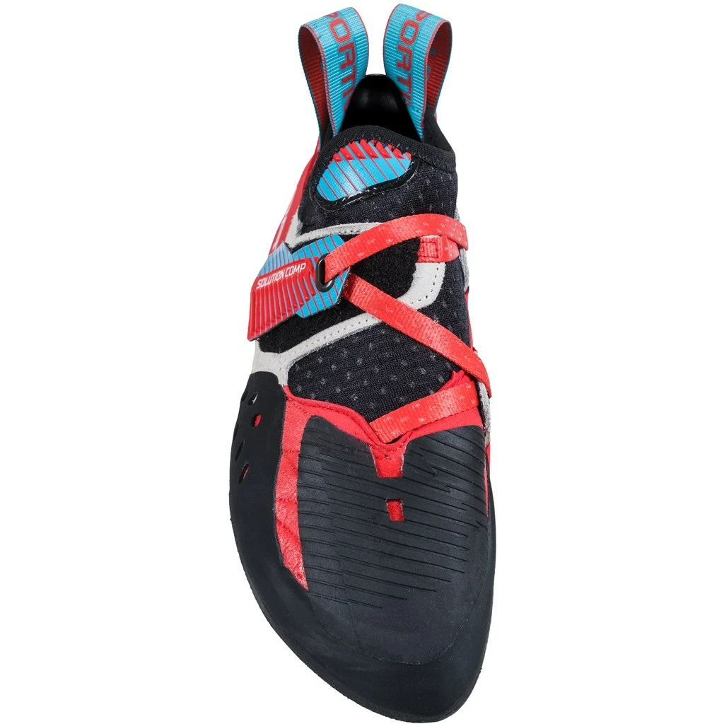 La Sportiva Solution Comp Klimschoenen Dames - Hibiscus/Malibu Blue 4 La Sportiva Solution Comp Klimschoenen Dames - Hibiscus/Malibu Blue - Image 2