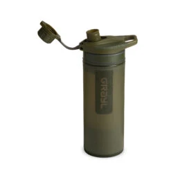 Grayl GeoPress Drinkfles Met Waterfilter - 710ml - Olive Drab -Camping Keuken Verkoop 411 odh geopress olivedrab separated 1800px5 1465813