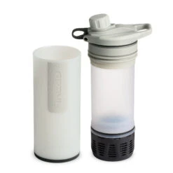 Grayl GeoPress Drinkfles Met Waterfilter - 710ml - Peak White -Camping Keuken Verkoop 411 pwh geopress peakwhite separated 1800px 1465833