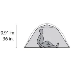 MSR Hubba NX Solo UL Tent - Groen -Camping Keuken Verkoop 92425 08 d 149064