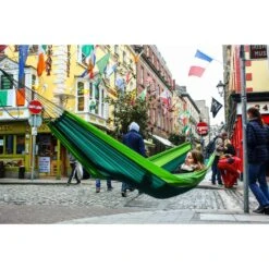 Amazonas Ultra-Light Silk Traveller Hangmat - Forest Green -Camping Keuken Verkoop amazonas ultra light silk traveller hammock forest green 6 1507600