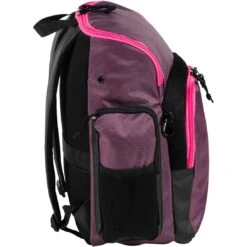Arena Spiky III 35L Rugzak - Plum-Neon Pink -Camping Keuken Verkoop arena spiky iii 35l backpack plum neon pink 4 1251649