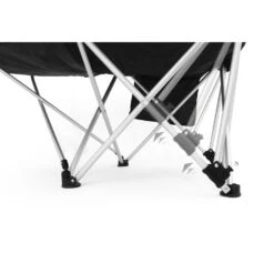 Basic NATURE | Relags Travelchair Luxus Campingstoel - Zwart -Camping Keuken Verkoop basic nature travelchair luxus black 10 1435329