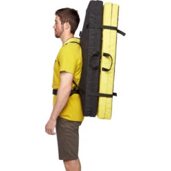 Black Diamond Circuit Crash Pad - Black-Lemon Grass -Camping Keuken Verkoop black diamond circuit crashpad black lemon grass4 830253