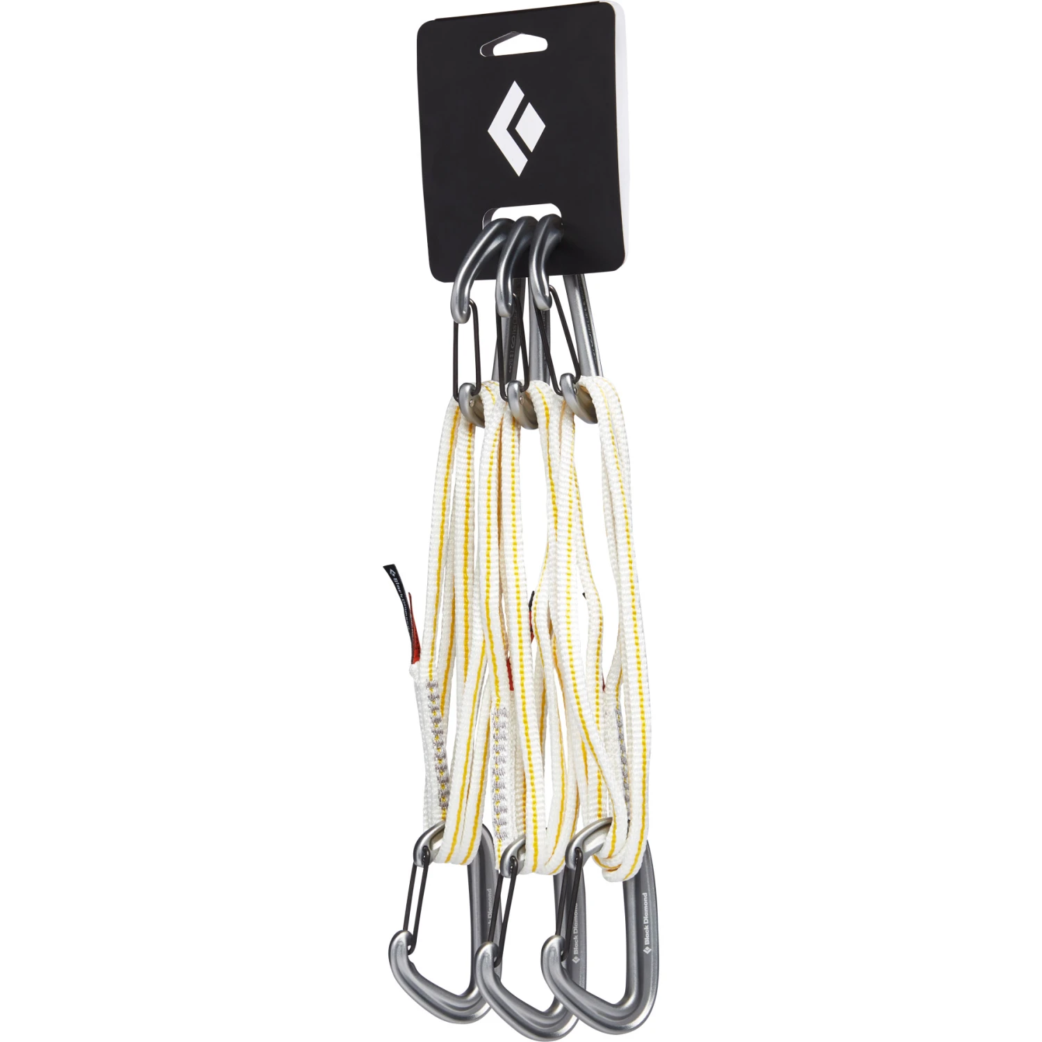 Black Diamond MiniWire Alpine Quickdraw 60cm - 3 Pack - Light Gray 3 Black Diamond MiniWire Alpine Quickdraw 60cm - 3 Pack - Light Gray