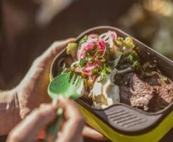 Wildo Camp-A-Box Basic GREEN Dishes - Azure -Camping Keuken Verkoop campabox 1572346 1