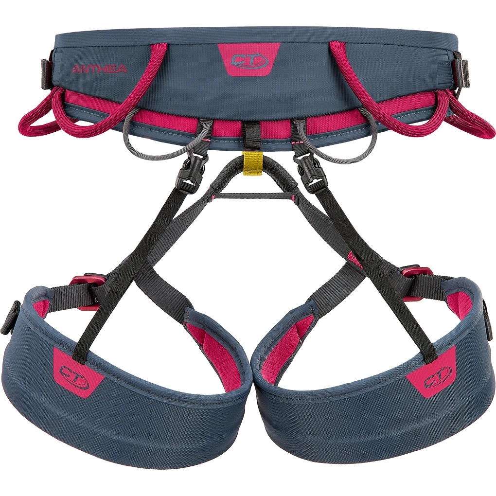 Climbing Technology Anthea Women's Harness - Anthracite / Cyclamen 4 Climbing Technology Anthea Women's Harness - Anthracite / Cyclamen - Image 2