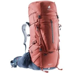 Deuter Aircontact X 70+15 SL Women's Trekking Backpack - Redwood-ink