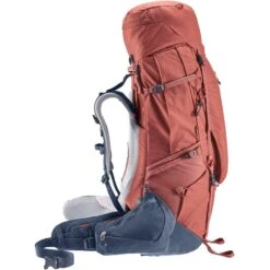 Deuter Aircontact X 70+15 SL Women's Trekking Backpack - Redwood-ink -Camping Keuken Verkoop deuter aircontact x 70 15 sl women trekking backpack redwood ink 3 1236936