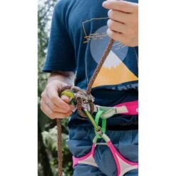 Edelrid Eagle Lite Protect Pro Dry 9,5mm Touw - 60m - Neon Pink-neon Green -Camping Keuken Verkoop edelrid eagle lite pro 3 1468347