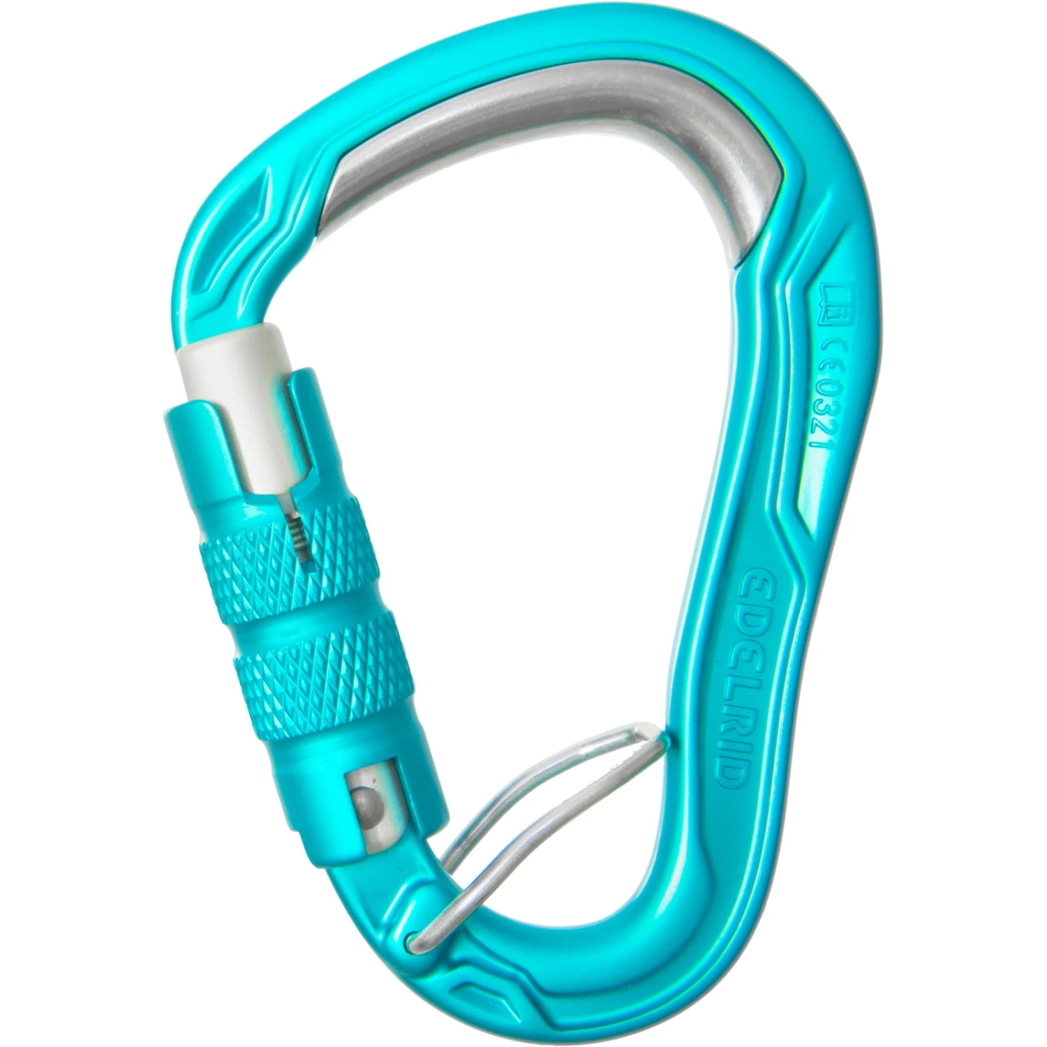 Edelrid HMS Bulletproof Triple FG II Carabiner - Icemint 3 Edelrid HMS Bulletproof Triple FG II Carabiner - Icemint