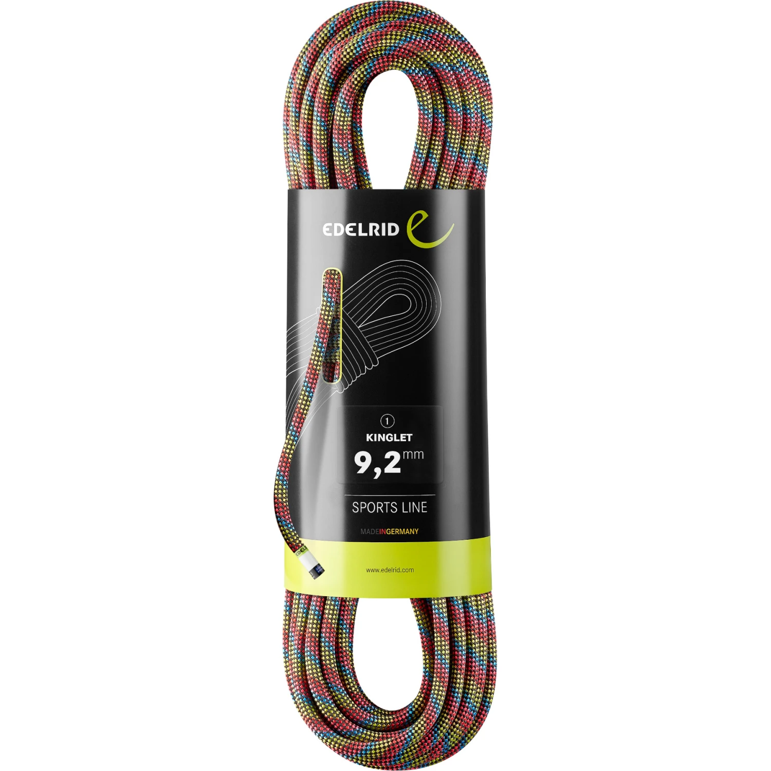 Edelrid Kinglet 9,2mm Touw - 70m - Night 3 Edelrid Kinglet 9,2mm Touw - 70m - Night