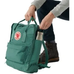 FJÄLLRÄVEN Fjällräven Kånken Rugzak - Foliage Green-peach Sand -Camping Keuken Verkoop fjaellraeven kanken backpack 21 1419956