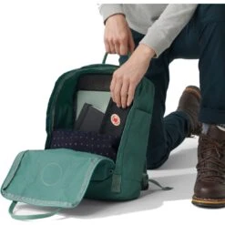 FJÄLLRÄVEN Fjällräven Kånken Rugzak - Foliage Green-peach Sand -Camping Keuken Verkoop fjaellraeven kanken backpack 23 1419954