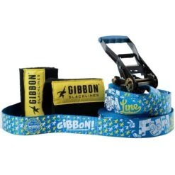 GIBBON Funline Treewear Set Slackline 15m - Blauw