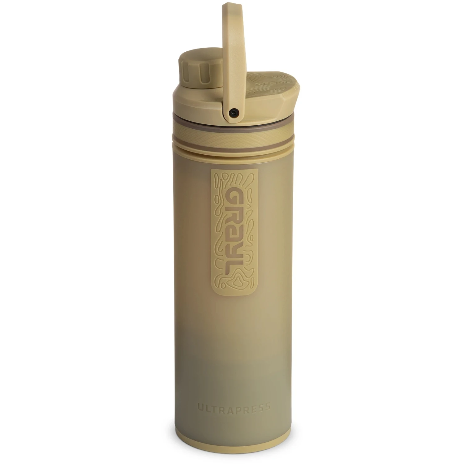 Grayl UltraPress Purifier Drinkfles Met Waterfilter - 500ml - Desert Tan 6 Grayl UltraPress Purifier Drinkfles Met Waterfilter - 500ml - Desert Tan - Image 4