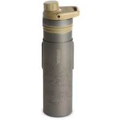Grayl UltraPress Purifier Titanium Fles Met Waterfilter - 500ml - Desert Tan -Camping Keuken Verkoop grayl ultrapress purifier titanium bottle with water filter 500ml destert tan 1 1494968