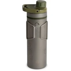 Grayl UltraPress Purifier Titanium Fles Met Waterfilter - 500ml - Olive Drab -Camping Keuken Verkoop grayl ultrapress purifier titanium bottle with water filter 500ml olive drab 4 1494964