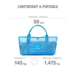 Helinox Beach Chair - Campingstoel - Blue Mesh / Cyan Blue -Camping Keuken Verkoop helinox 2021 beachchair bluemesh b 975897