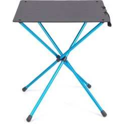 Helinox Café Camping Table - Black - Cyan Blue