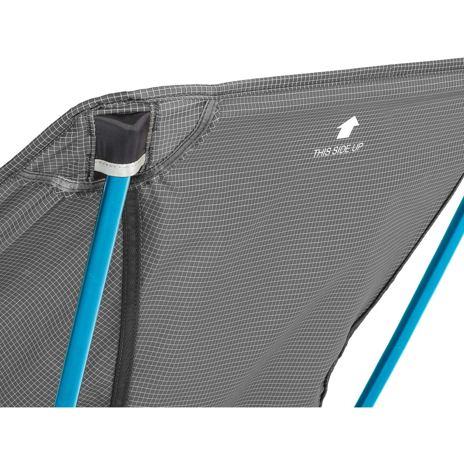 Helinox Chair Zero L - Campingstoel - Zwart / Cyan Blue 5 Helinox Chair Zero L - Campingstoel - Zwart / Cyan Blue - Image 3