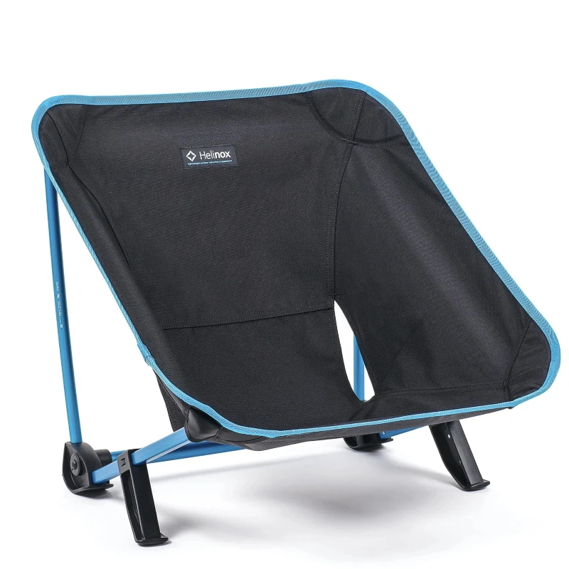 Helinox Incline Festival Chair - Black / Cyan Blue 3 Helinox Incline Festival Chair - Black / Cyan Blue
