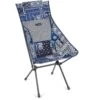 Helinox Sunset Chair - Campingstoel - Blue Bandanna Quilt / Zwart -Camping Keuken Verkoop helinox sunset chair blue bandanna quilt black 11189 01 1405341