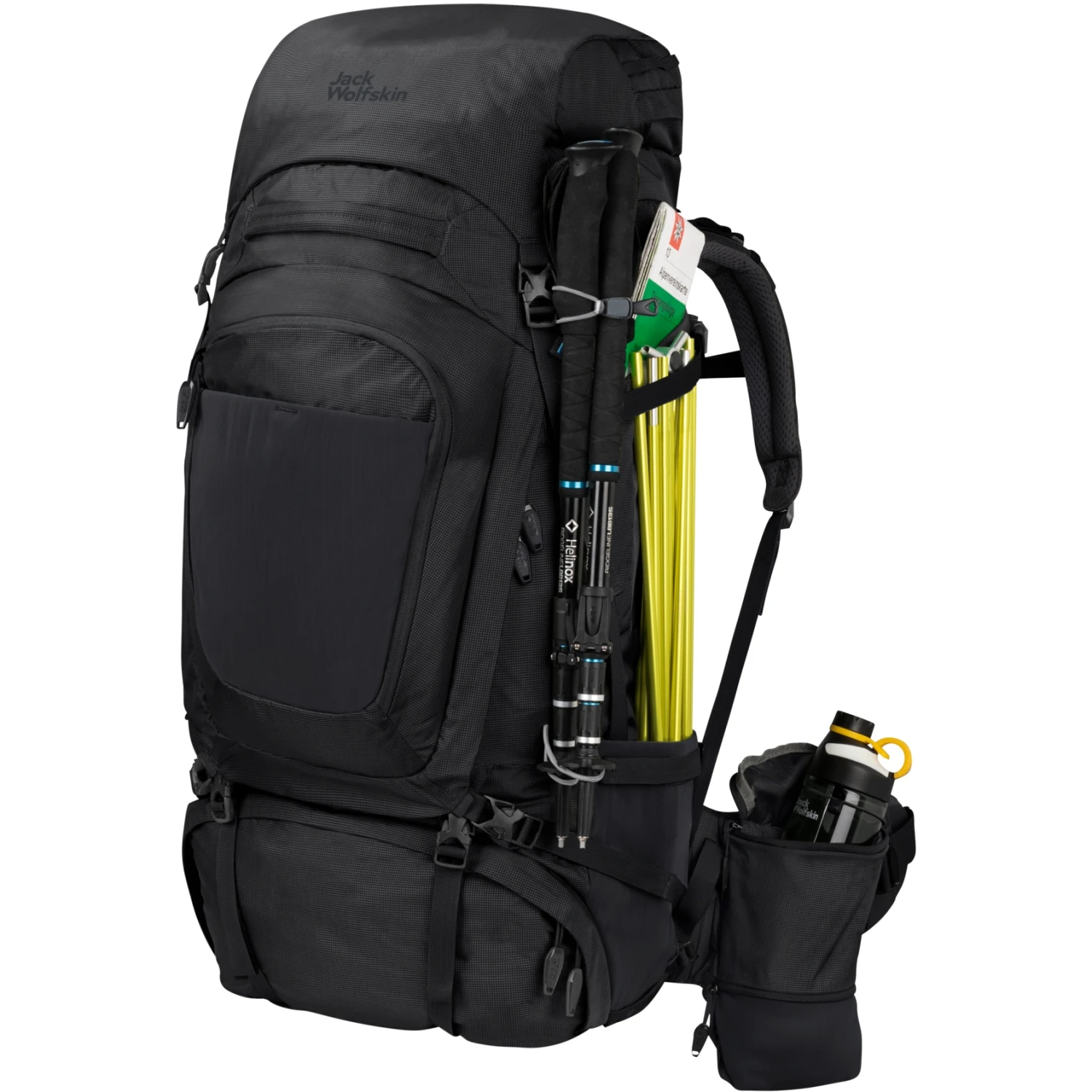 Jack Wolfskin Denali 65+10 Heren Rugzak - Black 5 Jack Wolfskin Denali 65+10 Heren Rugzak - Black - Image 4