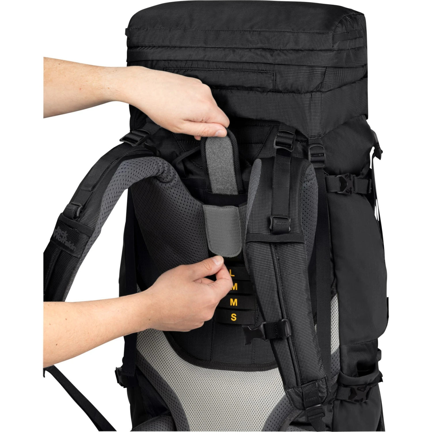 Jack Wolfskin Denali 65+10 Heren Rugzak - Black 10 Jack Wolfskin Denali 65+10 Heren Rugzak - Black - Image 9