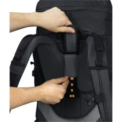 Jack Wolfskin Highland Trail 50+5L Dames Rugzak - Phantom -Camping Keuken Verkoop jack wolfskin highland trail 50 5l womens backpack phantom 7 1536753