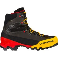 La Sportiva Aequilibrium LT GTX Wandelboots - Zwart/Geel -Camping Keuken Verkoop la sportiva aequilibrium lt gtx mountaineering shoes black yellow 4 1493262