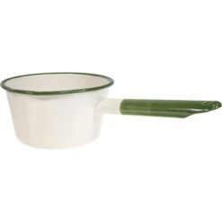 Nordisk Madam Blå Saucepan 700ml - Cream -Camping Keuken Verkoop madam bla saucepan 119091 nordisk enamel saucepan creme 04 989224