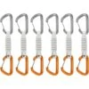 Mammut Sender Wire 12 Cm Quickdraws - Set Van 6 - Light Grey-gold -Camping Keuken Verkoop mammut sender wire quickdraw set 2040 02801 1 1169011