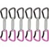 Mammut Workhorse Keylock 12 Cm Quickdraw Set - Set Van 6 - Grey-pink -Camping Keuken Verkoop mammut workhorse quickdraw set 12cm 2040 02571 4 1170630
