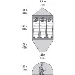 MSR Remote 3 - 3-Persoons Bergbeklimmingstent - Oranje -Camping Keuken Verkoop msr remote 3 13114 05 1161999