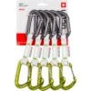 Ocun Ocún Hawk QD Combi Bio-DYN-Ring 15 Mm Quickdraw Set - 10 Cm - Pack Of 5 - Groen -Camping Keuken Verkoop ocun hawk qd combi bio dyn ring 15 mm 10 cm green 05039 02 1367385