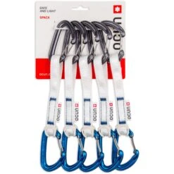 Ocun Ocún Kestrel QD Bio-DYN-Ring 15 Mm Quickdraw Set - 15 Cm - Pack Of 5 - Blauw