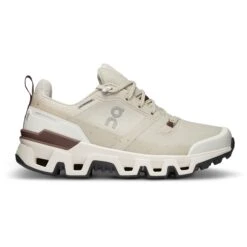 On Running On Cloudwander Waterproof Dames Wandelschoenen - Sand & Ivory -Camping Keuken Verkoop on cloudwander waterproof women hiking shoe sand ivory 1 1522869