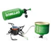 Optimus Polaris Optifuel Koker Met Brandstoffles (Gas) 0.4 L - Groen 2 Optimus Polaris Optifuel Koker Met Brandstoffles (Gas) 0.4 L - Groen -Camping Keuken Verkoop optimus polaris optifuel stove with 04l fuel bottle 1558802